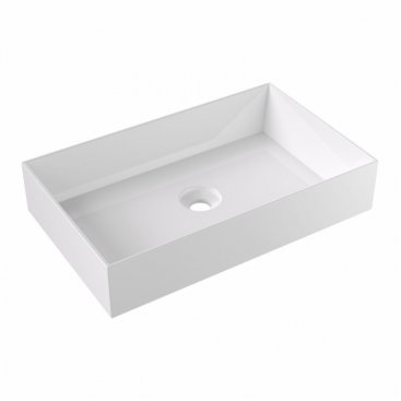 Раковина Alice Spy Rectangular 60 белый глянец