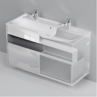 Мебель для ванной Am.Pm Func 120 см белая