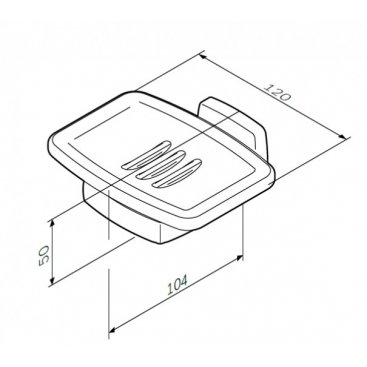 Мыльница подвесная Am.Pm Gem A9034200