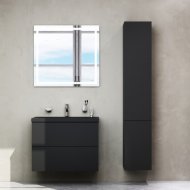 Мебель для ванной Am.Pm Gem 75 см, подвесная, черный матовый