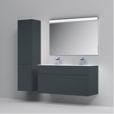 Мебель для ванной Am.Pm Inspire 2.0 120 см графит матовый