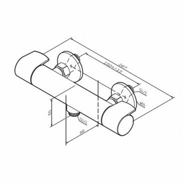 Смеситель для душа Am.Pm X-Joy F85A40000