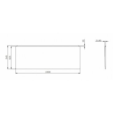 Панель для ванны Am.Pm X-Joy W94A-150-070W-P1