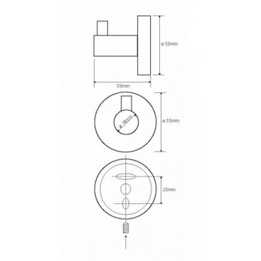 Крючок Bemeta Neo 104106025