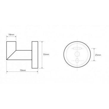 Крючок Bemeta Omega 104206022