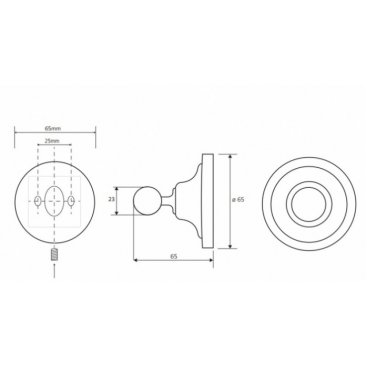 Крючок Bemeta Retro 144206138