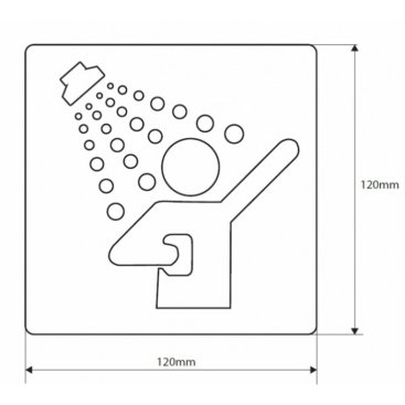 Значок Душевая комната Bemeta Hotel 111022075