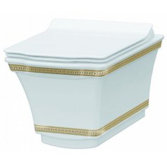 Унитаз Boheme Hermitage 951-G золото