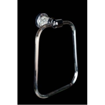 Полотенцедержатель-кольцо Boheme Murano Crystal 10905-CRST-CH хром