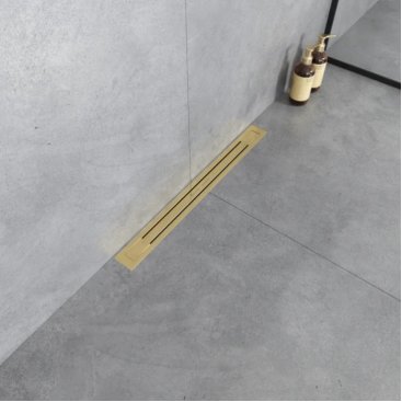 Душевой лоток Boheme Premium Trendy 60 см золото
