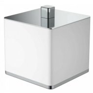 Баночка Boheme Q 10964-W-CR White Chrome