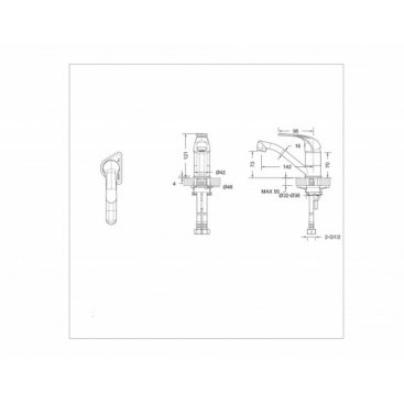 Смеситель для раковины Bravat Fit F1233188CP-RUS