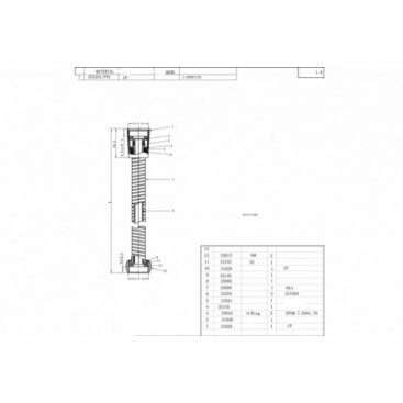 Шланг для душа Bravat P7234CP-RUS