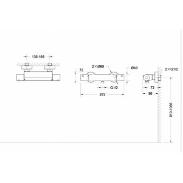 Смеситель для душа Bravat Stream F93984C-01B