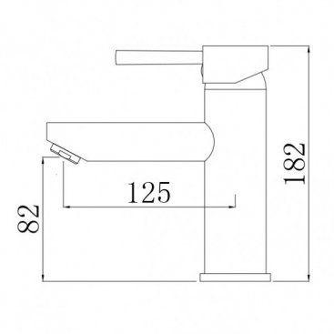 Смеситель для раковины Comforty FC018A-CMT