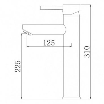 Смеситель для раковины Comforty FC018B-CKBT