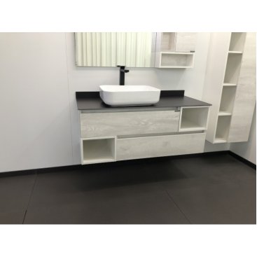 Мебель для ванной Comforty Прага 120 T-Y9378 дуб белый