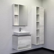 Мебель для ванной Comforty Прага 60-9055RA-50 дуб белый