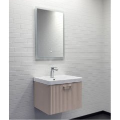 Мебель для ванной Comforty Ангара 60П дуб латте