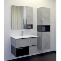 Мебель для ванной Comforty Франкфурт 75 дуб бетон ...