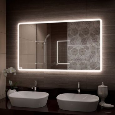 Зеркало Comforty Лотос 120
