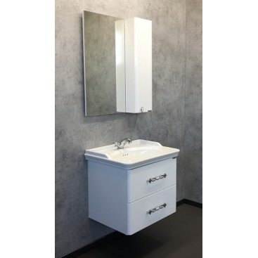 Зеркало со шкафчиком Comforty Неаполь 65