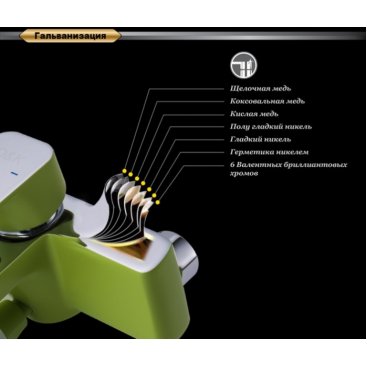 Смеситель для ванны D&K Humboldt DA1433212