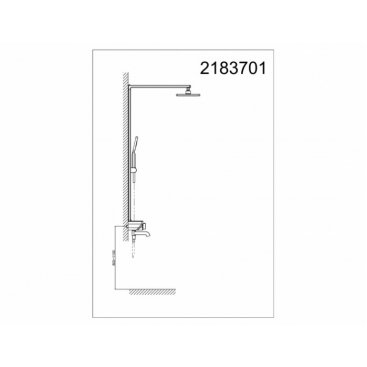 Душевая стойка D&K Potsdam DA2183716G15