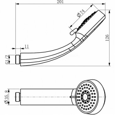 Смеситель для ванны D&K Schiller DA1463301