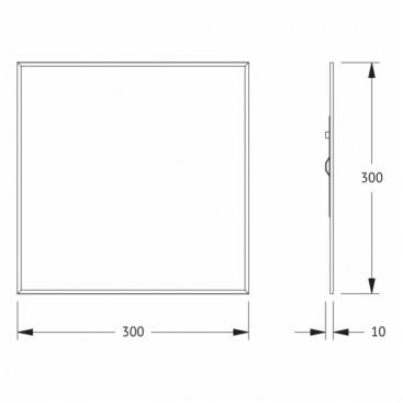 Зеркало Evoform Standard BY 0201