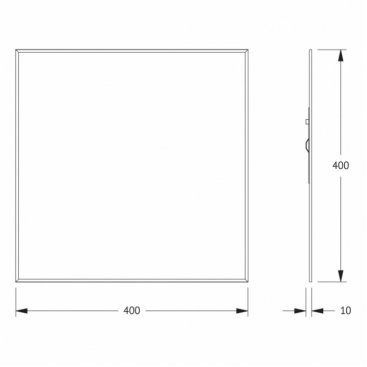 Зеркало Evoform Standard BY 0203