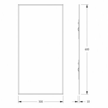 Зеркало Evoform Standard BY 0207