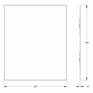 Зеркало Evoform Standard BY 0209