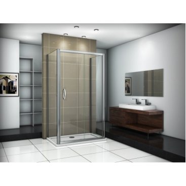 Душевой угол Good Door Infinity WTW+SP+SP 110x90 см