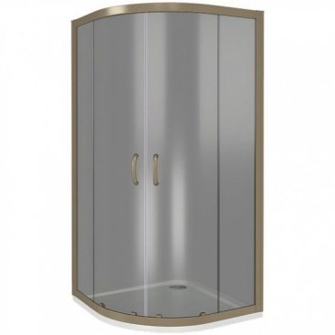 Душевой угол Good Door Jazz R-120-B-BR