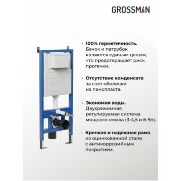 Система инсталляции Grossman Classic 97.04.01M