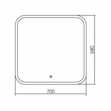 Зеркало Grossman Comfort 670680