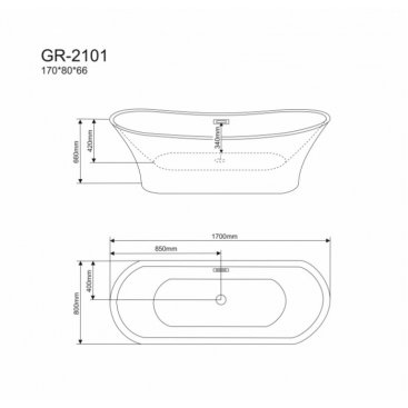 Ванна Grossman GR-2101