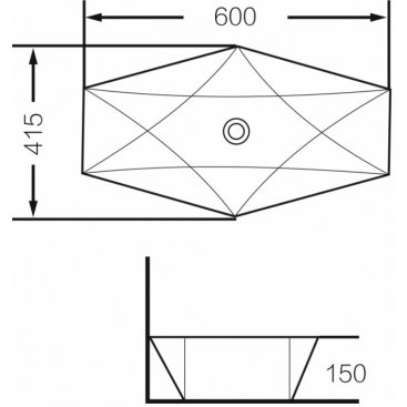 Раковина Grossman GR-3030