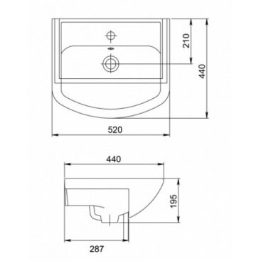 Мебель для ванной Grossman Eco Line 52 белая