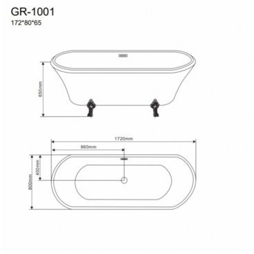 Ванна Grossman GR-1001