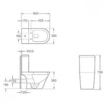 Унитаз-компакт Imex Arco CT1088 C