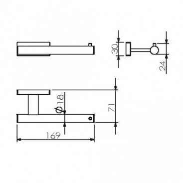 Держатель для туалетной бумаги Langberger Alster 10943A