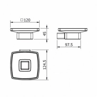 Мыльница Langberger Vico 11315A