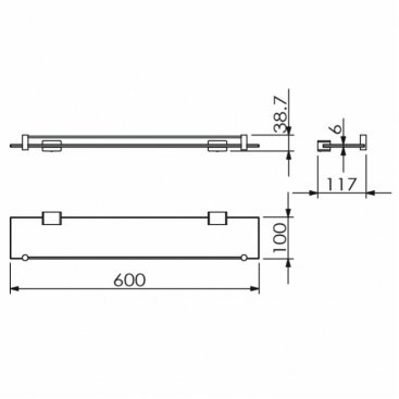 Полка Langberger Vico 11351E