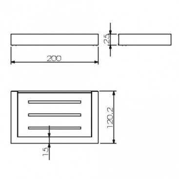 Мыльница Langberger Vico 30060A