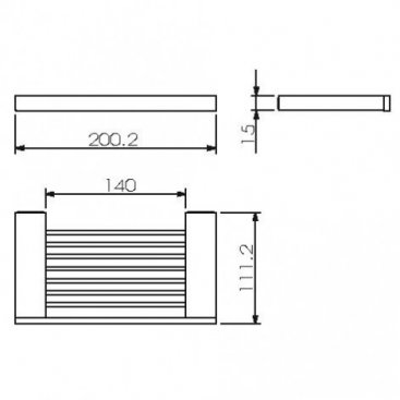 Мыльница Langberger Vico 31060A