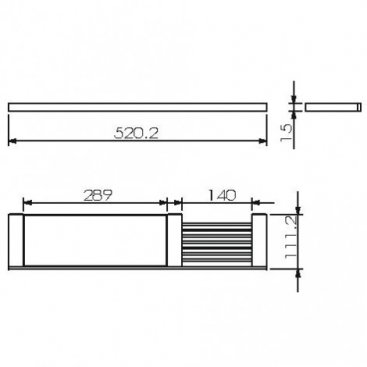 Полка Langberger Vico 31060C