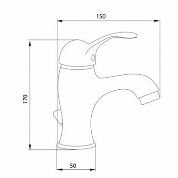 Смеситель для раковины M&Z Delizia DLZ00220