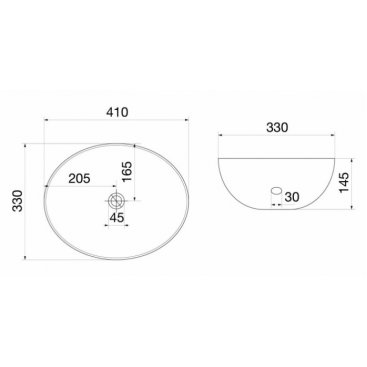 Раковина OWL Curve OWLB191021